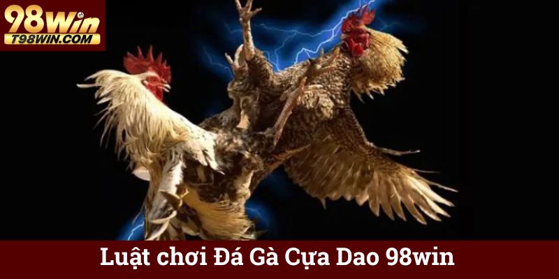Đá Gà Cựa Dao 98win Trực Tuyến, Cá Cược Minh Bạch, Thắng Lớn 5 Luật chơi Đá Gà Cựa Dao 98win